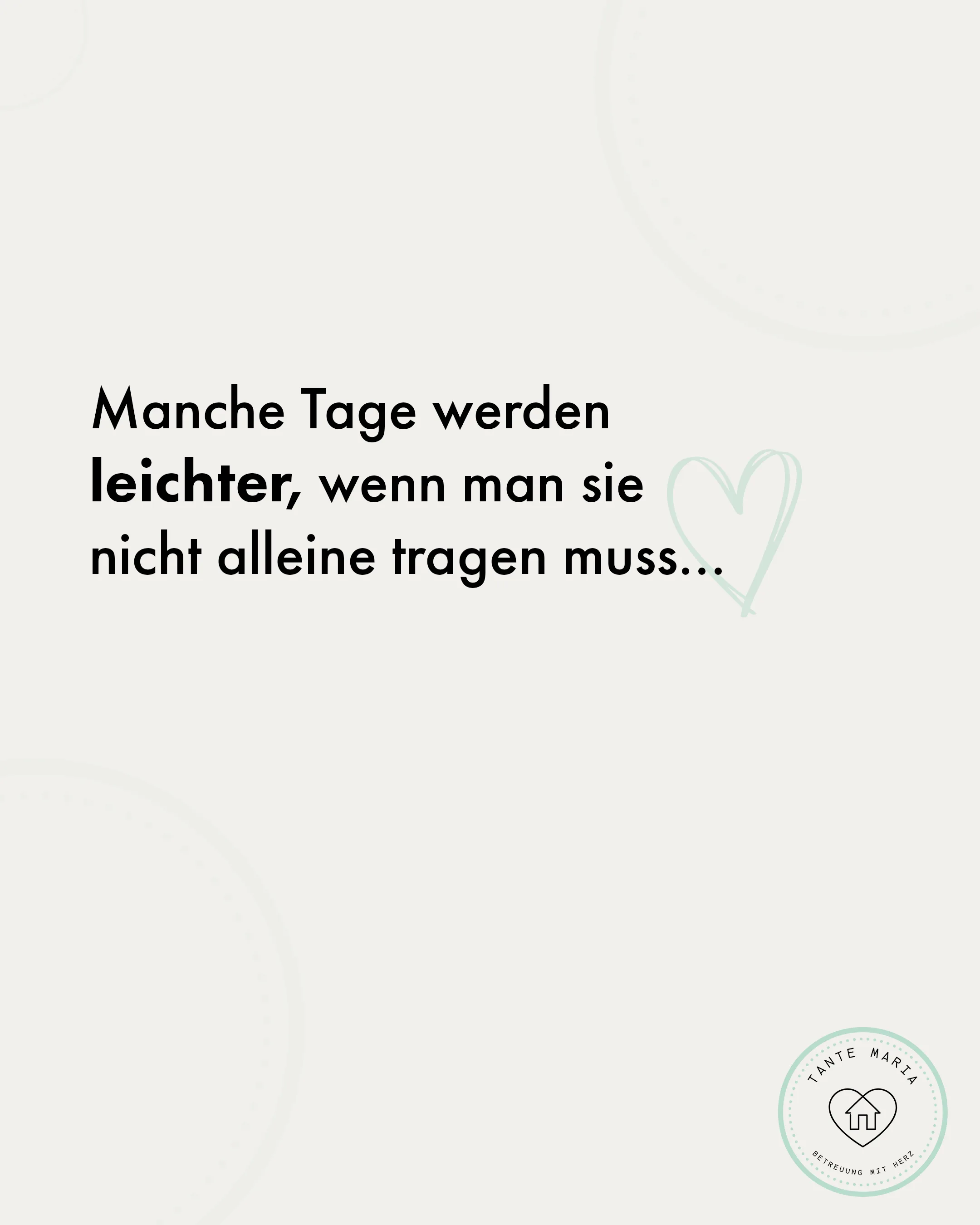 Tante Maria Social Media Post